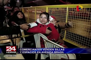 Parada Militar: comerciantes vendieron sillas y espacios en avenida Brasil