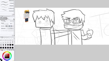 Minecraft SpeedART - Toomy Banner