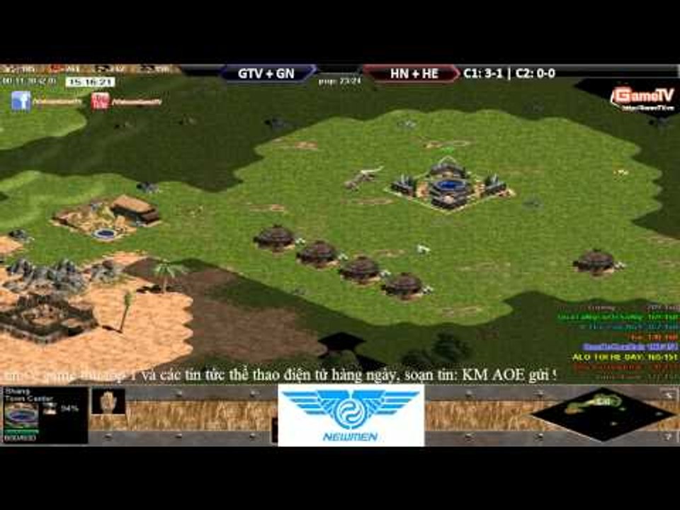 LQ GameTV + Gunny vs LQ Hà Nội + HeHe ngày 04-05-2015 C2T1