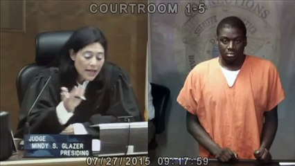 Judge Mindy Glazer recognises another defendant - BBC News