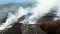 Crater of volcano in Hawaii
