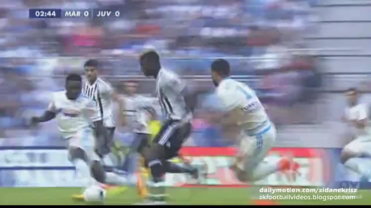 Mandzukic Big Chance - Olympique Marseille v. Juventus - Friendly 01.08.2015