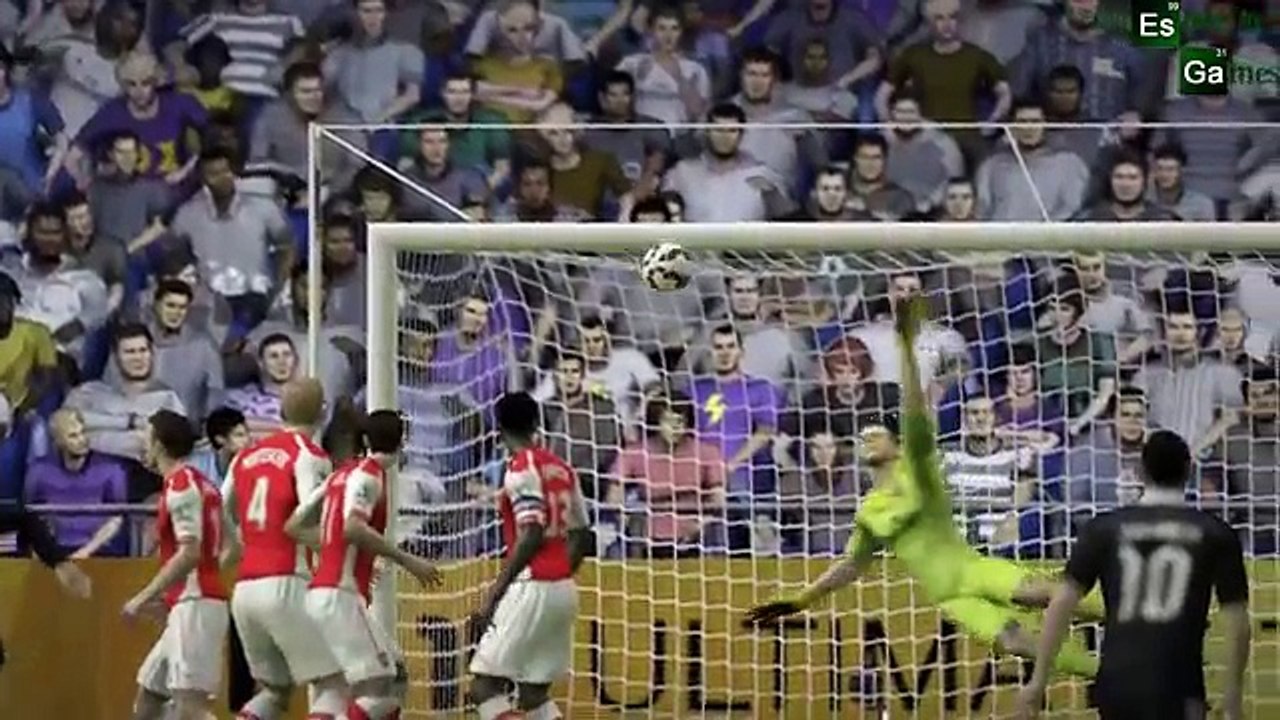 FIFA 15 Rabona Free Kick Tutorial