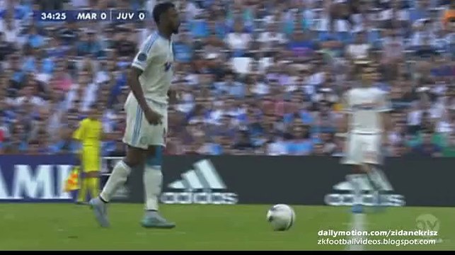 1-0 Romain Alessandrini Fantastic Goal _ Olympique Marseille v. Juventus - Friendly 01.08.2015