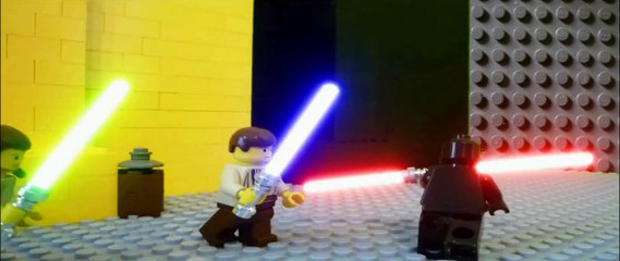 Lego star wars - Darth maul vs Qui gon & Obi wan