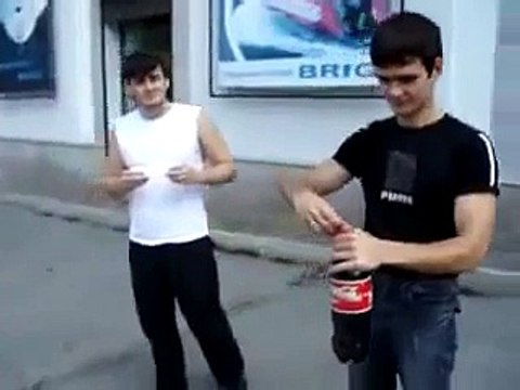 Кока кола плюс ментос