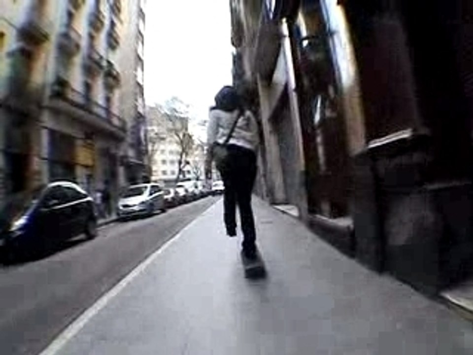 Zeb et Mathilde à Barcelone