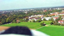 Flugvideo (HD Camera) mit Modellflugzeug bei München