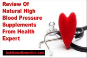 Review Of Natural High Blood Pressure Supplements From Health Expert