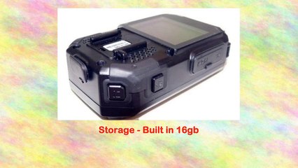 Police Body Camera Video Audio Cam Dvr Spy Cam Waterproof