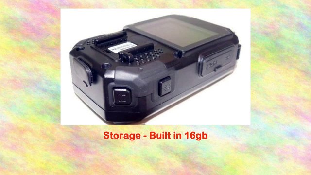 Police Body Camera Video Audio Cam Dvr Spy Cam Waterproof