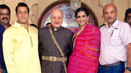 Leaked! Salman & Sonam In A Picture From Prem Ratan Dhan Payo Sets