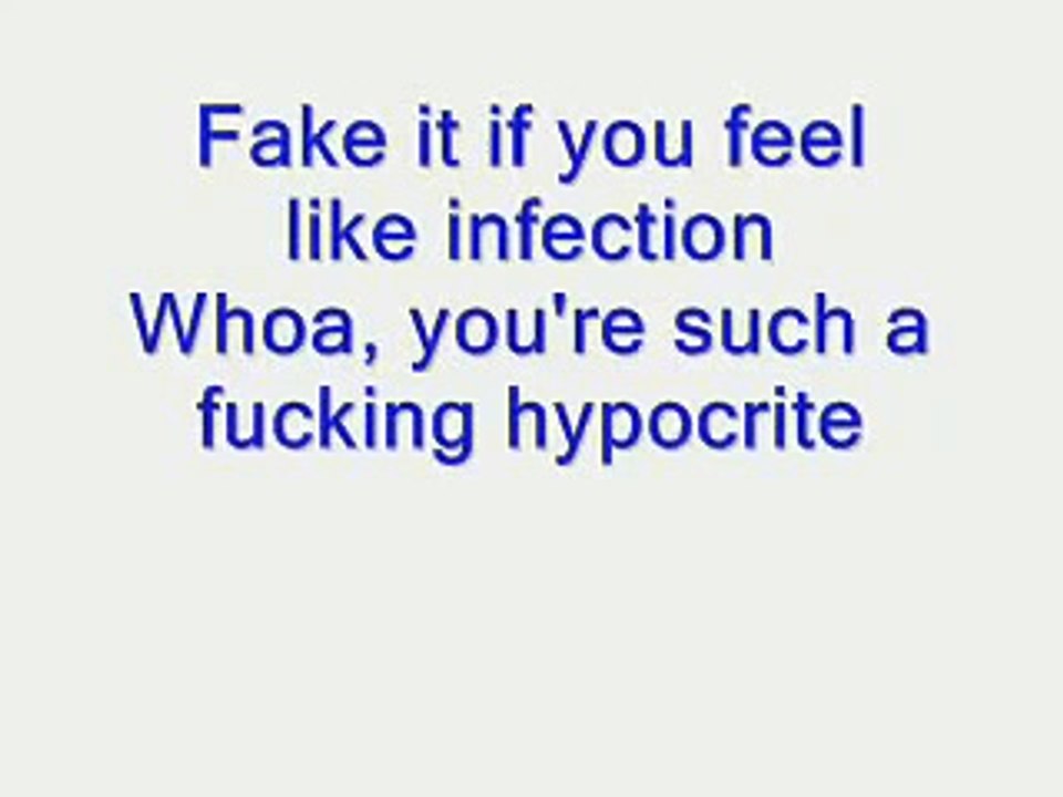 Fake It Seether Lyrics