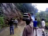 Bus Falls Off a Cliff