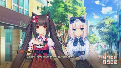 Nekopara vol | 1 part 4 | Bath time with Catgirls