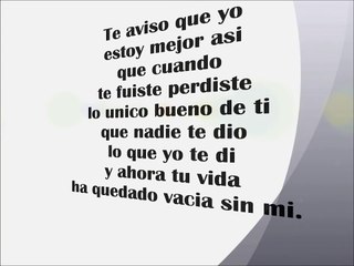 GLORIA TREVI -ME RIO DE TI-LETRA COMPLETA-