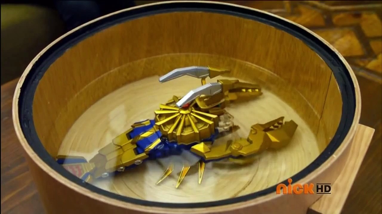 Power Rangers Samurai - The Blue and the Gold - Antonio presents the Claw Zord