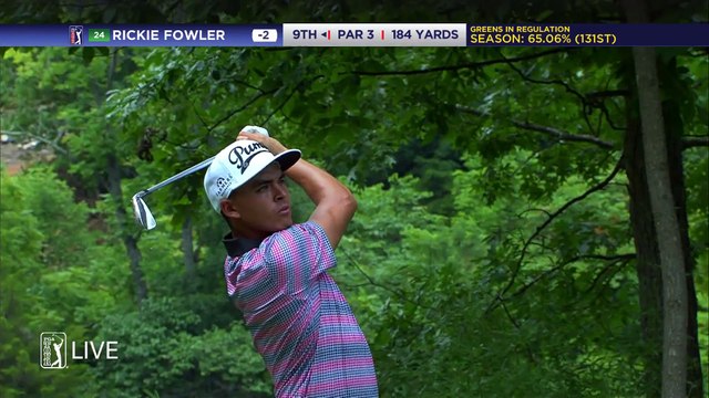 Hole-in-One pour le golfeur Rickie Fowler pendat la Quicken Loans National
