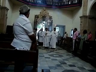 cANTO gREGORIANO dOS mONGES nO mOSTEIRO dE sÃO bENTO - sALVADOR/bAHIA/bRASIL