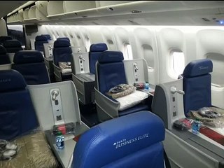 delta airlines 767 300 new business class seat review www.deltapoints.com blog