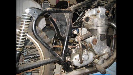 Restoration of a classic BSA Motorcycle