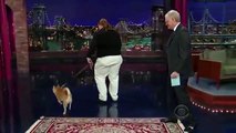 David Letterman Mike Bower and Bailey, stupid pet trick (2009-03-10)