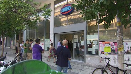 تفاقم أزمة البطالة في اليونان