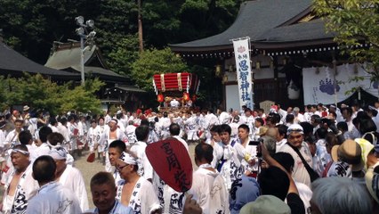 恩智祭り「恩智神社夏季例祭」/ 平成２７年８月１日(土） Onji Shrine summer festival ( August 1, 2015) in Yao city of  Osaka, Japan