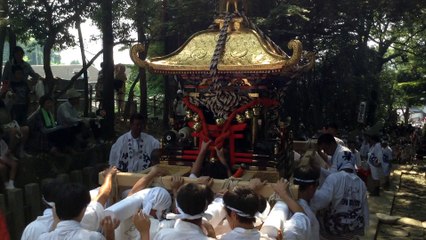 恩智祭り「恩智神社夏季例祭」/ 平成２７年８月１日(土） Onji Shrine summer festival ( August 1, 2015) in Yao city of  Osaka, Japan
