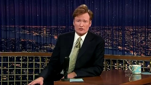 Conan O'Brien 'Jeff Goldblum 8/5/05