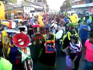 Primer Festival de Chinelos en Carnaval de Amecameca 2015