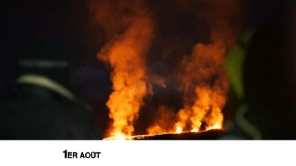 Le Piton de la Fournaise est entré en éruption à La Réunion