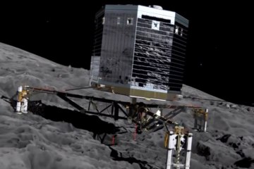 Philae halla sustancias precursoras de la vida