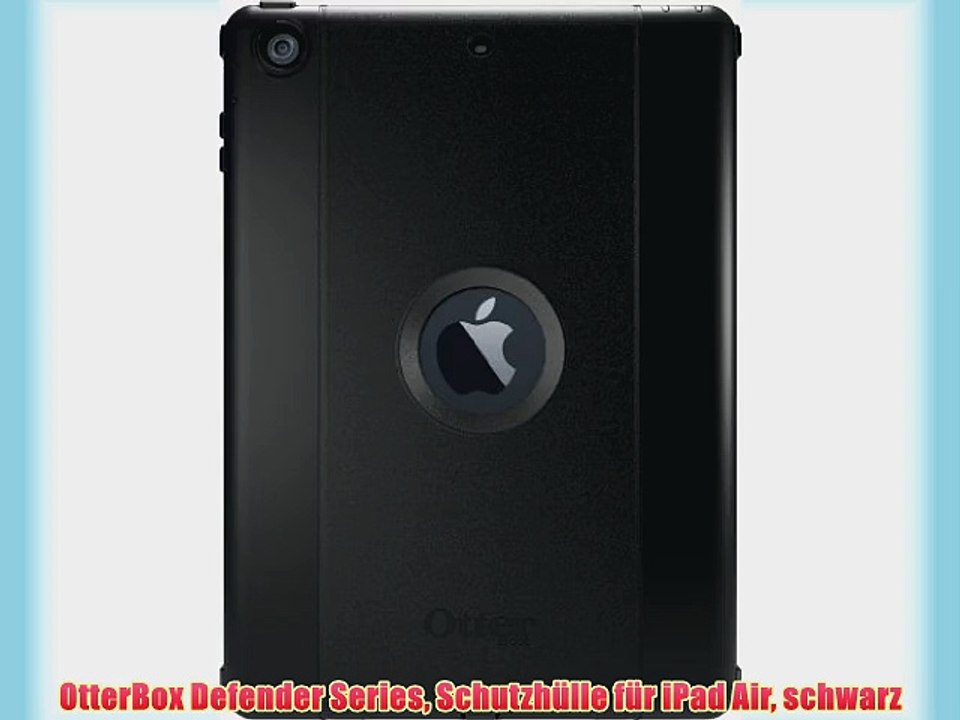 OtterBox Defender Series Schutzh?lle f?r iPad Air schwarz