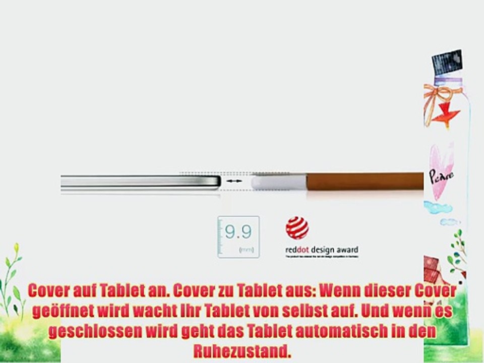 Alienwork Baseus Schutzh?lle f?r Samsung Galaxy Tab Pro 10.1 Ultra-flach H?lle Case Tasche