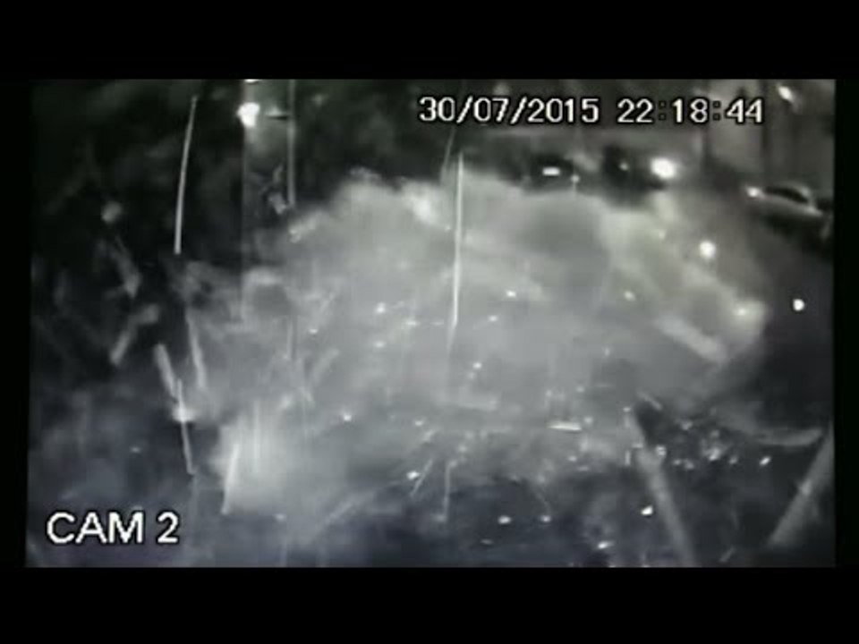 CCTV Footage: Homemade bomb hurled at ex-Brazilian President’s foundation