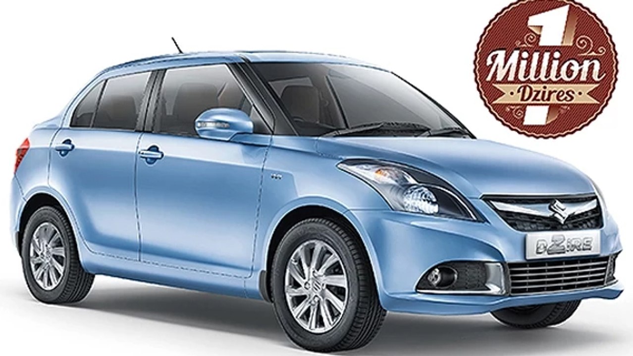 One Million Swift Dzires Sold