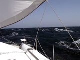 Red Sea Sailing in 40 knots