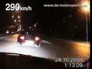 BMW M3 vs Porsche Turbo 310 KMPH