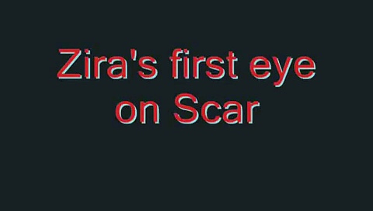 Zira's first eyes on Scar