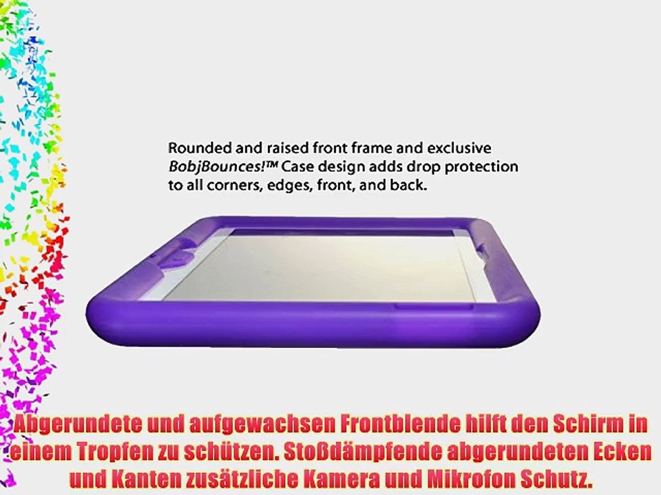 Bobj Silikon-Hulle Heavy Duty Tasche fur Samsung Galaxy Tab 4 10.1 und Tab 3 10.1 Tablet WiFi