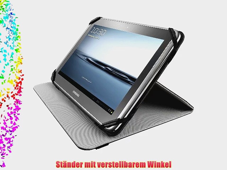 Trust Ruo Rotating Cover bis 254 cm (10 Zoll) f?r Tablet schwarz