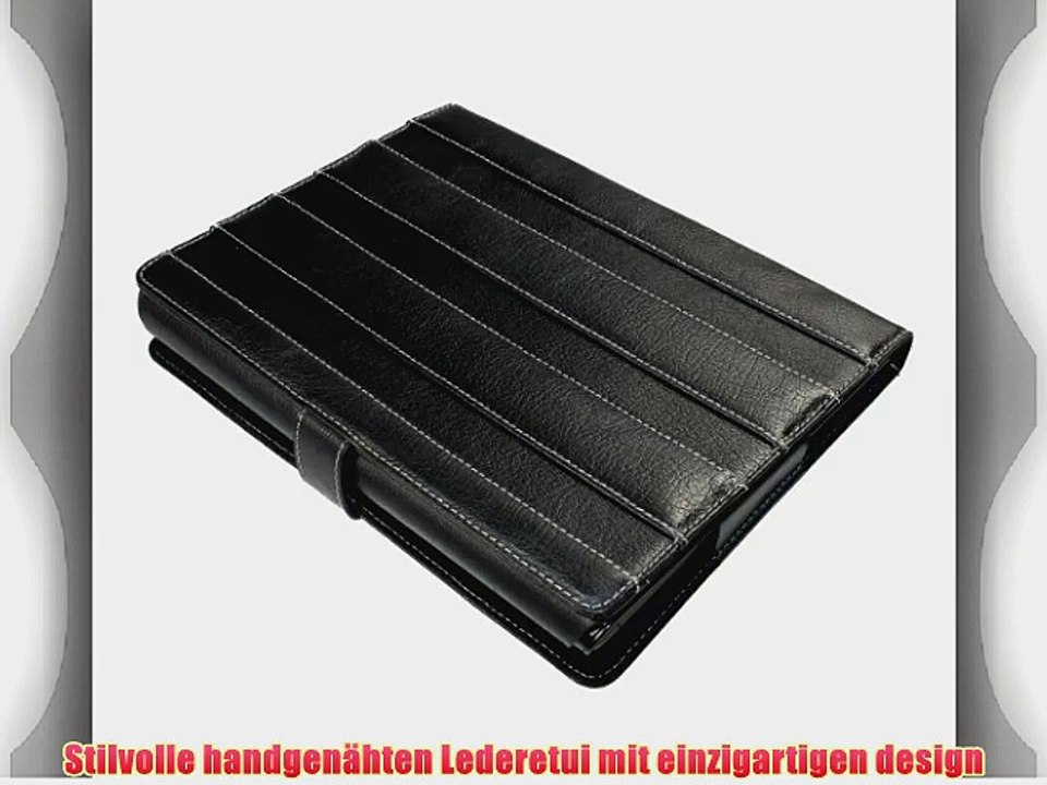 iGadgitz Schwarz 'Guardian' Echte Leder Tasche case f?r Sony Tablet S 9.4 Inch 16GB WiFi Android