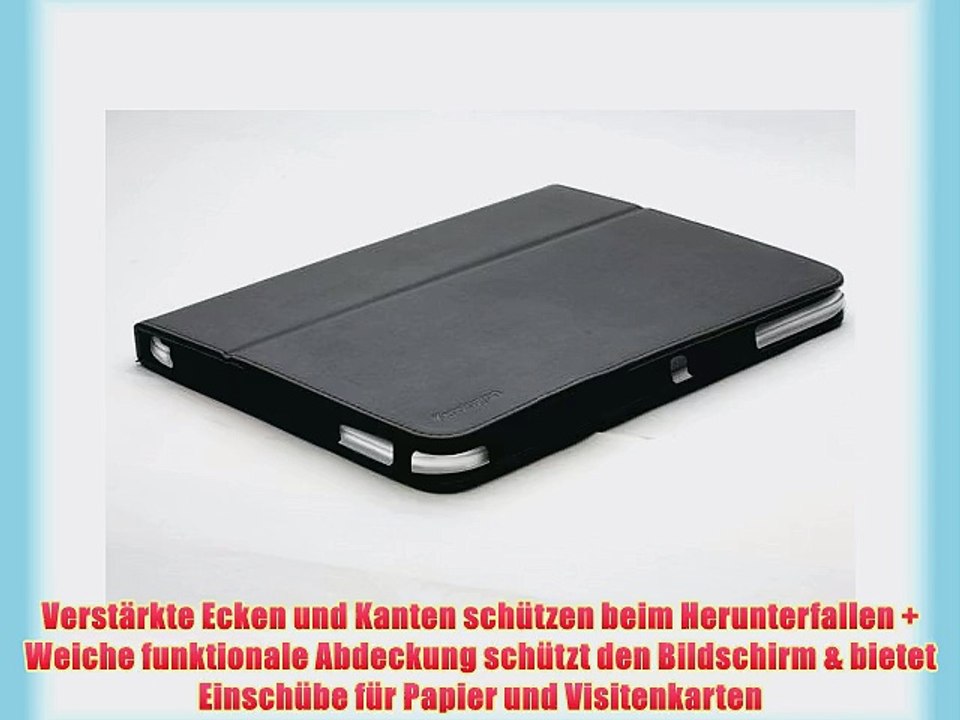 Kensington K97096WW Comercio Soft Case f?r Samsung Galaxy Tab 3 10.1 schwarz