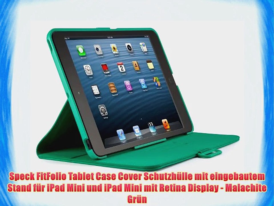 Speck FitFolio Tablet Case Cover Schutzh?lle mit eingebautem Stand f?r iPad Mini und iPad Mini