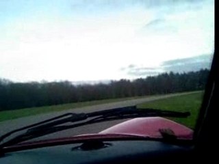 Opel speedster au circuit EIA