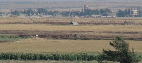 Kilis'te sınıra hendek kazılıyor