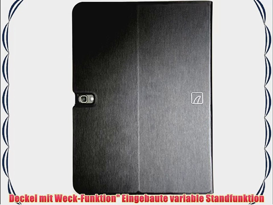 Tucano Riga Hard Case f?r Samsung Galaxy Tab S 266 cm (105 Zoll) schwarz