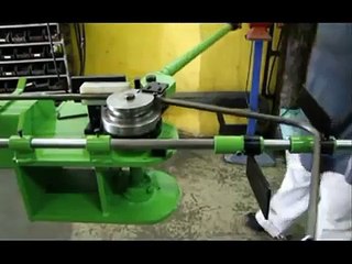 curvadora de tubos manual inox aço cobre