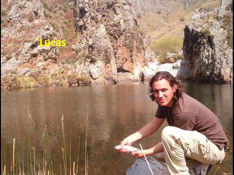 Pesca de Truchas con Mosca en las sierras de Cordoba. Temporada 2010